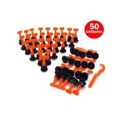 Kit Nivelador Cerámicas Reutilizables 50 Pcs