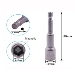 Set De Puntas Magneticas Hexagonales Dados