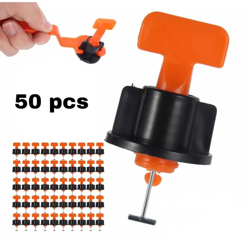 Kit Nivelador Cerámicas Reutilizables 50 Pcs